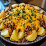 Cheesy Taco Potatoes 4 Servings Ultimate Delicious