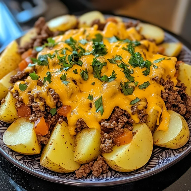 Cheesy Taco Potatoes 4 Servings Ultimate Delicious