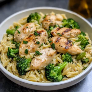 Chicken and Broccoli Orzo 30 Minutes Ultimate Delicious