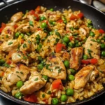 Chicken and Rice Skillet 30 Minutes Easy Delicious