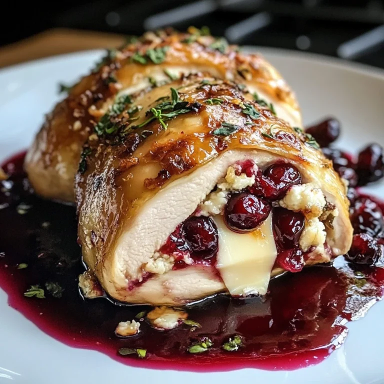 Cranberry Brie Stuffed Chicken 30 Minutes Easy Delicious