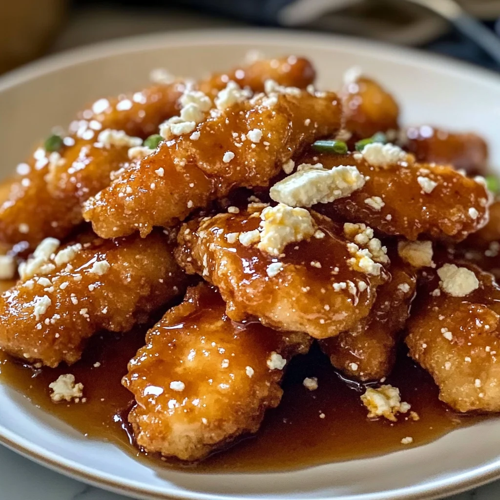 Crispy Hot Honey Feta Chicken 4 Servings Easy Delicious