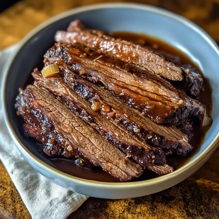 Crockpot Brisket 8–10 Hours Easy Delicious