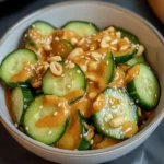 Cucumbers in Spicy Peanut Sauce 4 Servings Ultimate Delicious