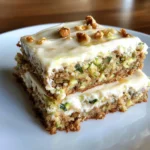 Frosted Zucchini Bars 5 Steps Ultimate Delicious