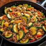 Ground Turkey and Zucchini Skillet 30 Minutes Easy Delicious