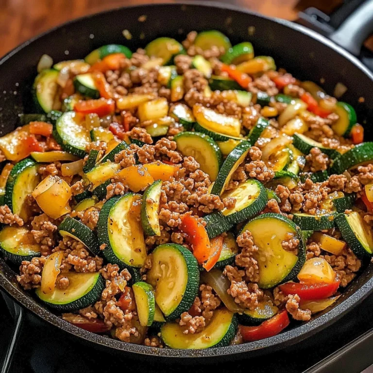 Ground Turkey and Zucchini Skillet 30 Minutes Easy Delicious
