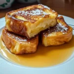 Hawaiian Roll French Toast 4 Servings Easy Delicious