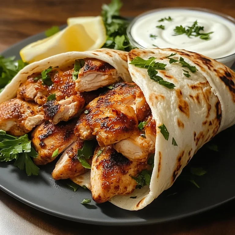 Homemade Chicken Shawarma 4 Servings Ultimate Delicious