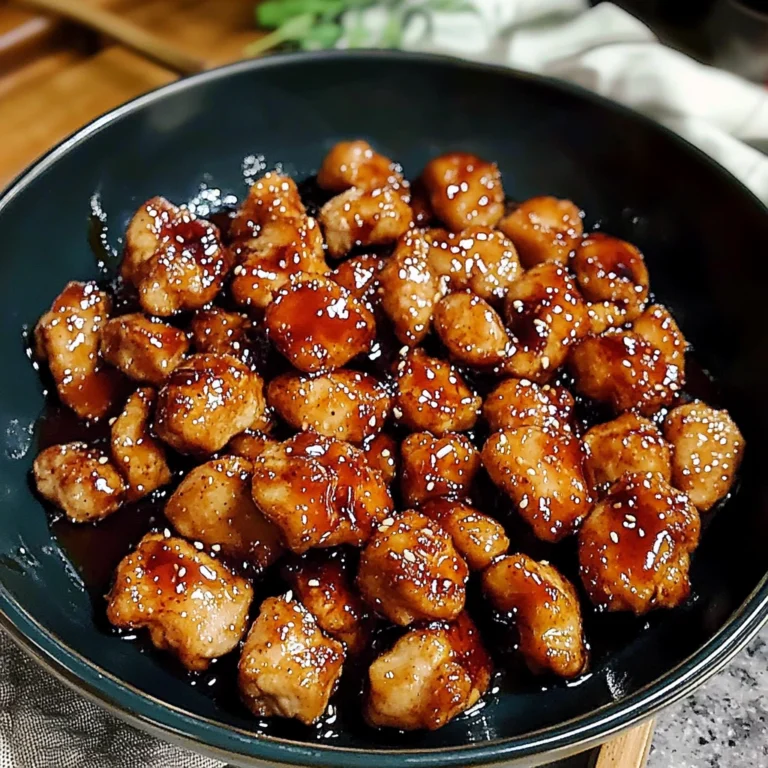 Honey Garlic Chicken Bites 5 Steps Ultimate Delicious