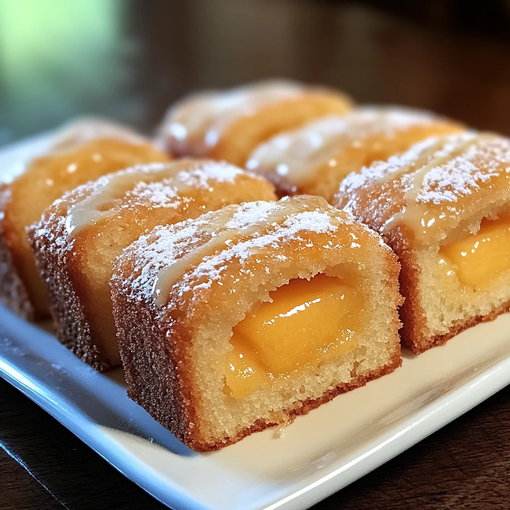 Peach Cobbler Pound Cake Twinkies 4 Servings Awesome Delicious