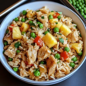 Pineapple Chicken Rice 30 Minutes Easy Delicious