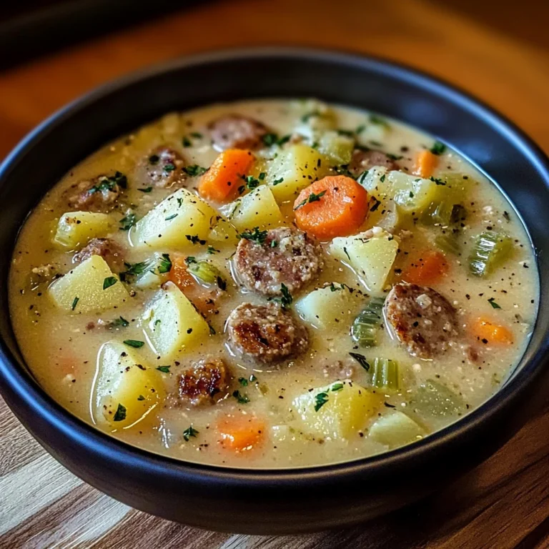 Potato and Sausage Chowder 30 Minutes Ultimate Delicious