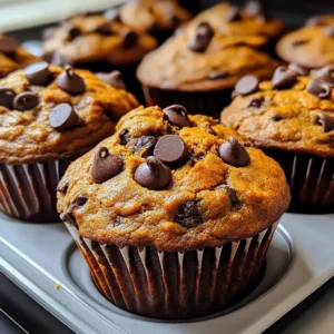 Pumpkin Chocolate Muffins 20 Minutes Easy Delicious