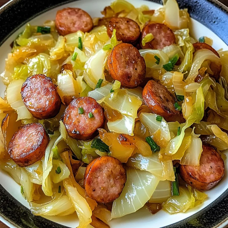 Sausage and Cabbage Stir Fry 30 Minutes Quick Delicious