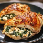 Spinach Ricotta Stuffed Chicken 4 Servings Easy Delicious