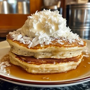 Sweet Coconut Cream Pancakes 4 Servings Ultimate Delicious