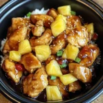 Sweet Hawaiian Crockpot Chicken 4 Servings Easy Delicious