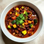 Vegetarian Chili 30 Minutes Ultimate Delicious