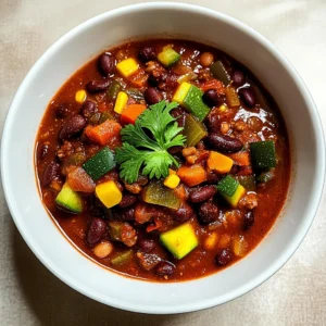 Vegetarian Chili 30 Minutes Ultimate Delicious
