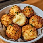 Air Fryer Cheesy Mashed Potato Balls 12 Ingredients Easy Delicious