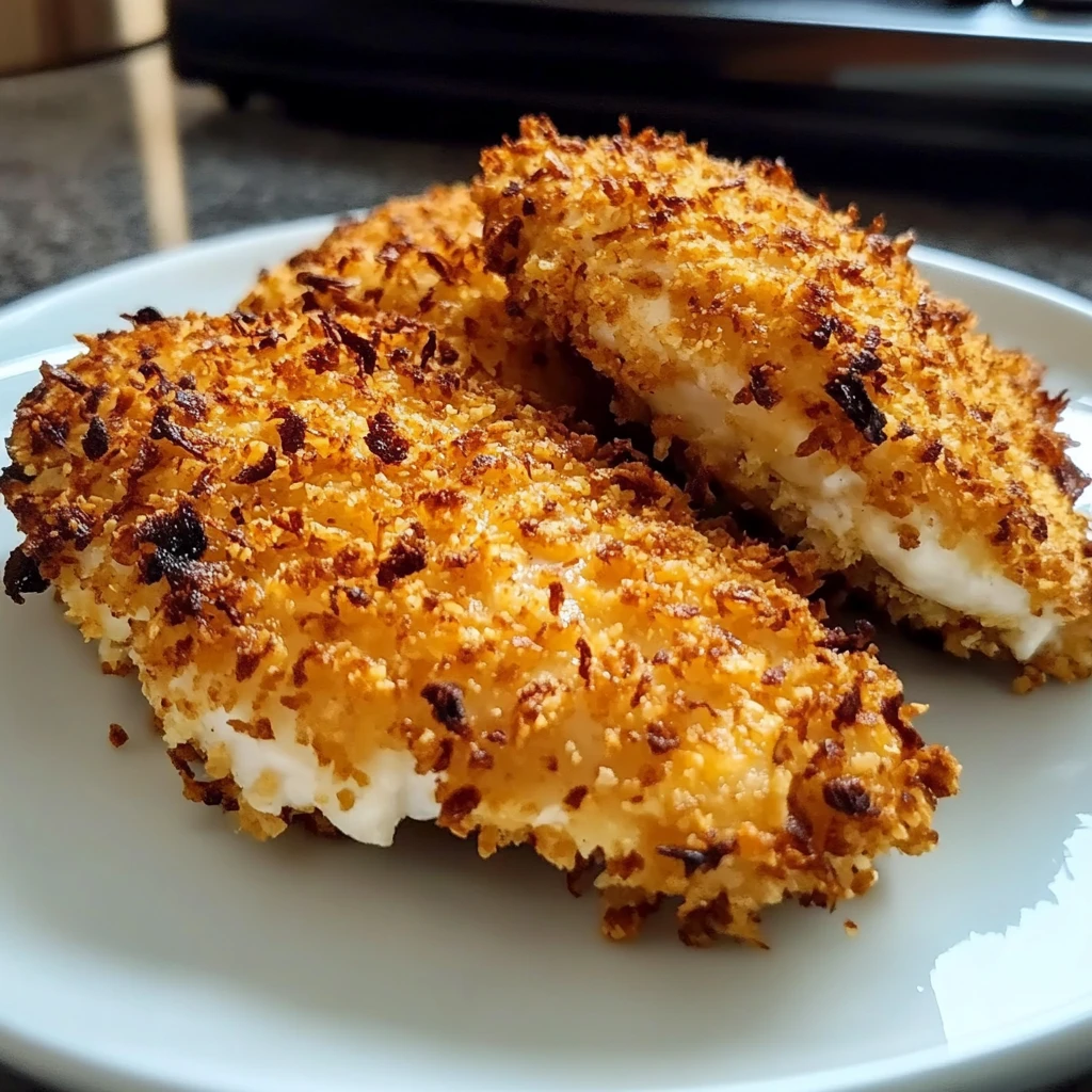 Air Fryer Coconut Crusted Chicken 30 Minutes Easy Delicious