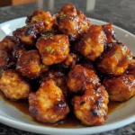 Air Fryer Honey BBQ Chicken Bites 10 Minutes Easy Delicious