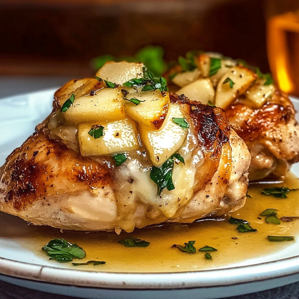 Apple and Brie Stuffed Chicken 4 Servings Easy Delicious