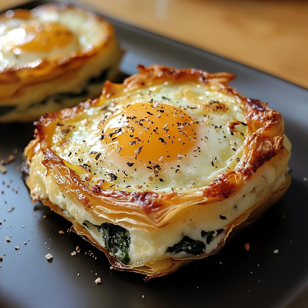 Baked Eggs Napoleon: 4 Servings of Perfect Deliciousness