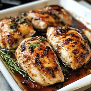 Balsamic Baked Chicken Breast 30 Minutes Easy Delicious