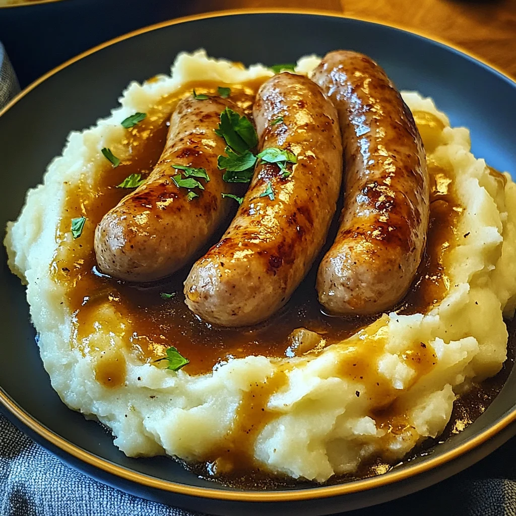 Bangers and Mash 4 Servings Ultimate Delicious