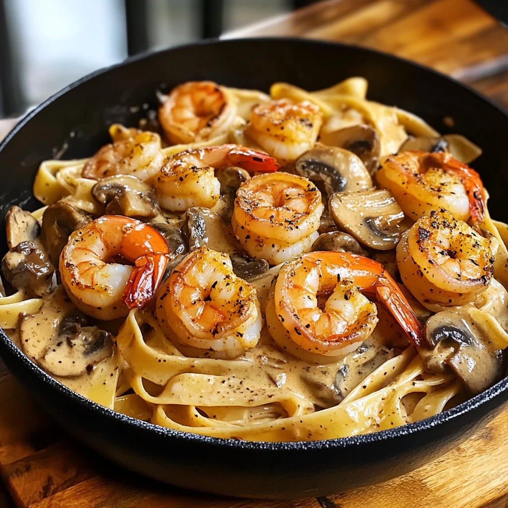 Blackened Shrimp Stroganoff 6 Ingredients Easy Delicious
