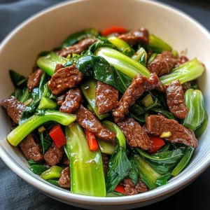 Bok Choy Stir-Fried Beef 30 Minutes Perfect Delicious