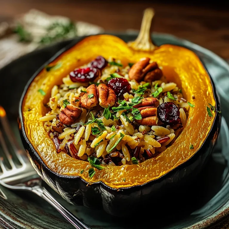 Chaos Cake Pumpkin Orzo Acorn 4 Servings Easy Delicious