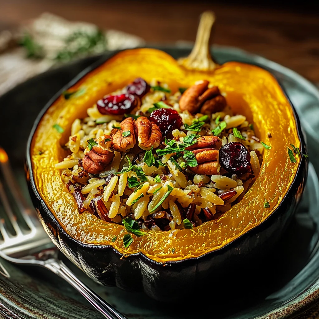 Chaos Cake Pumpkin Orzo Acorn 4 Servings Easy Delicious