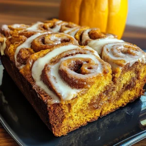 Cinnamon Roll Pumpkin Bread 50 Minutes Ultimate Delicious
