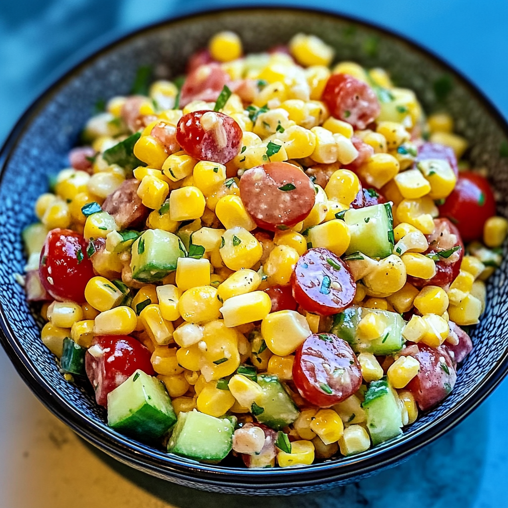 Crack Corn Salad 4 Servings Easy Delicious