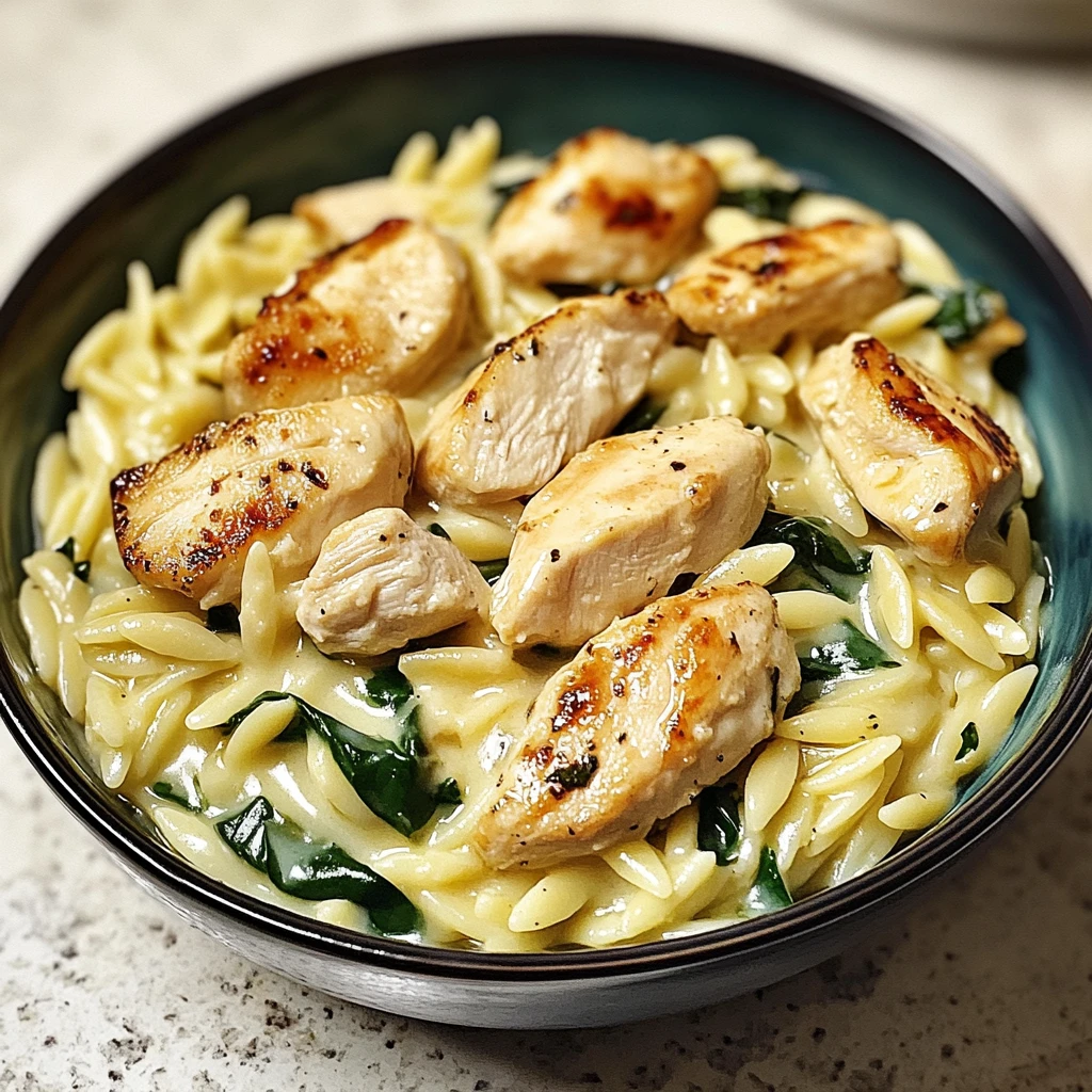 Creamy Boursin Orzo with Chicken 30 Minutes Ultimate Delicious