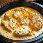 Creamy Ranch Chicken CrockPot 4 Servings Easy Delicious