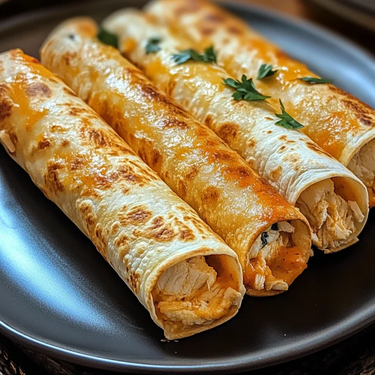 Crispy Chicken Taquitos 8 Ingredients Ultimate Delicious