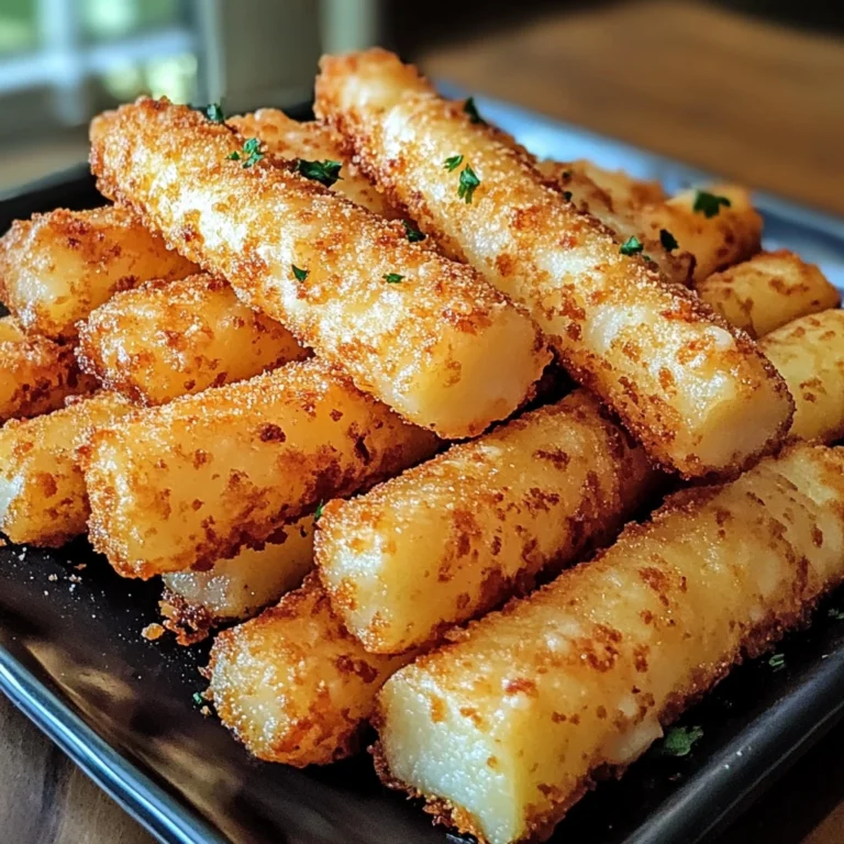 Crispy Hungarian Potato Cheese Sticks 5 Steps Ultimate Delicious