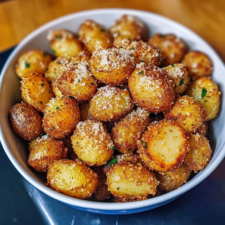 Crispy Parmesan Crusted Baby Potatoes 30 Minutes Awesome Delicious