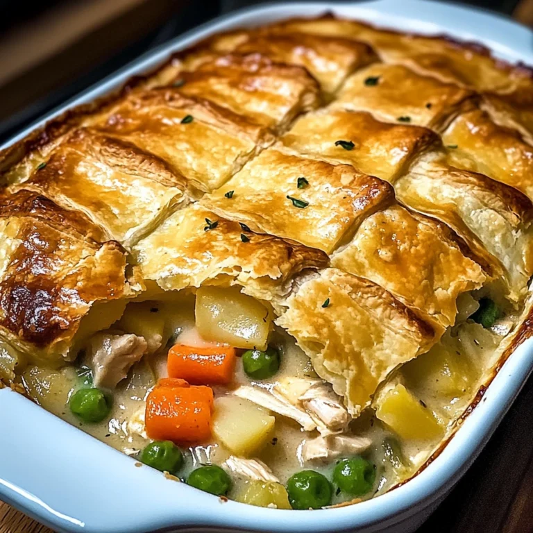 Easy Chicken Pot Pie Casserole 30 Minutes Outstanding Delicious