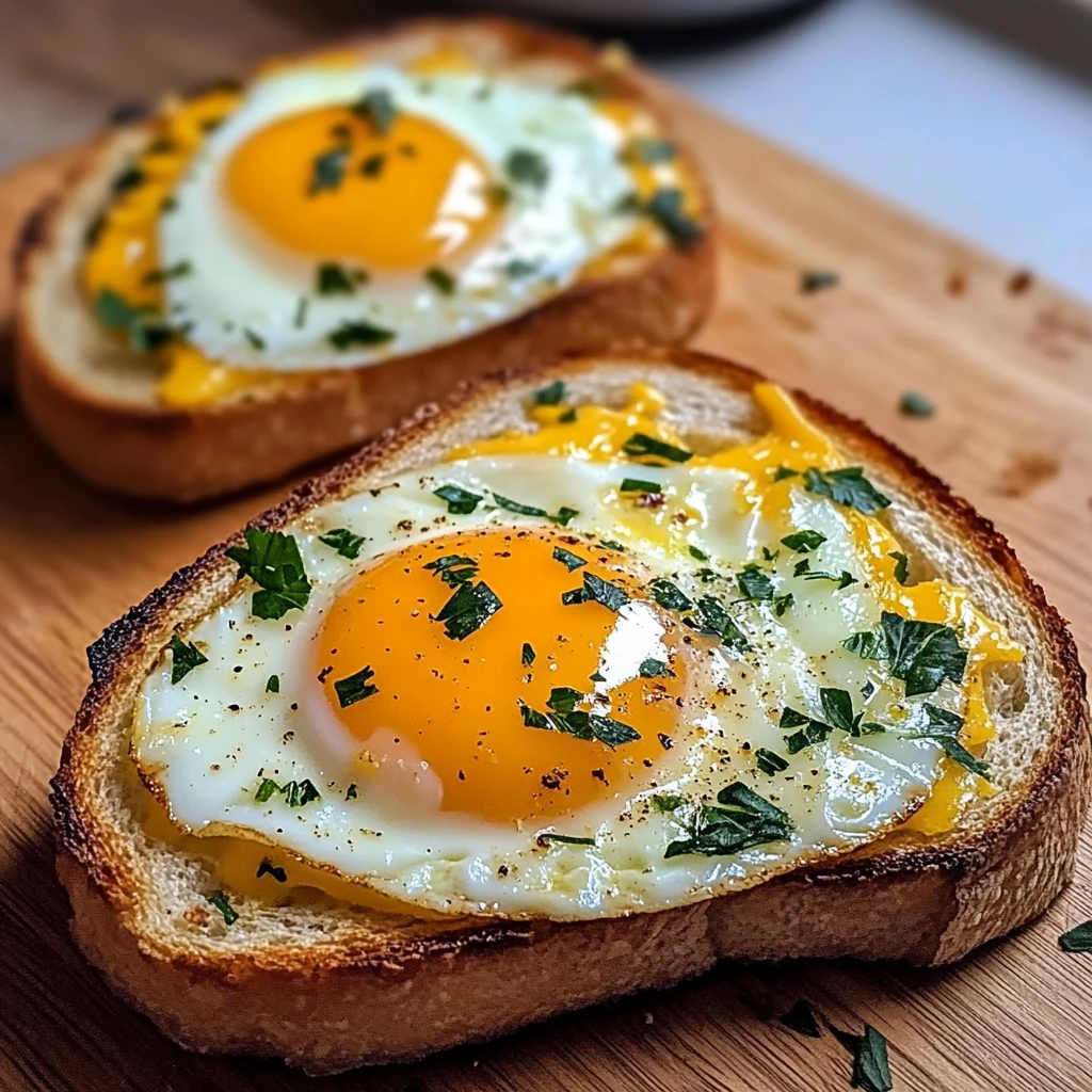 Egg and Cheese Toasts 10 Minutes Easy Delicious