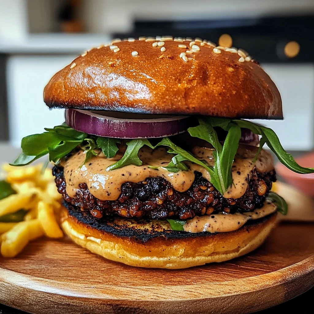 Epic Black Bean Burger 4 Servings Ultimate Delicious