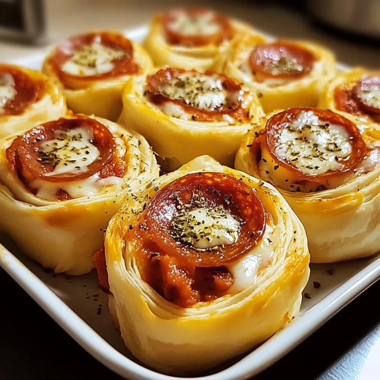 Flaky Pepperoni Pizza Rolls 4 Servings Easy Delicious