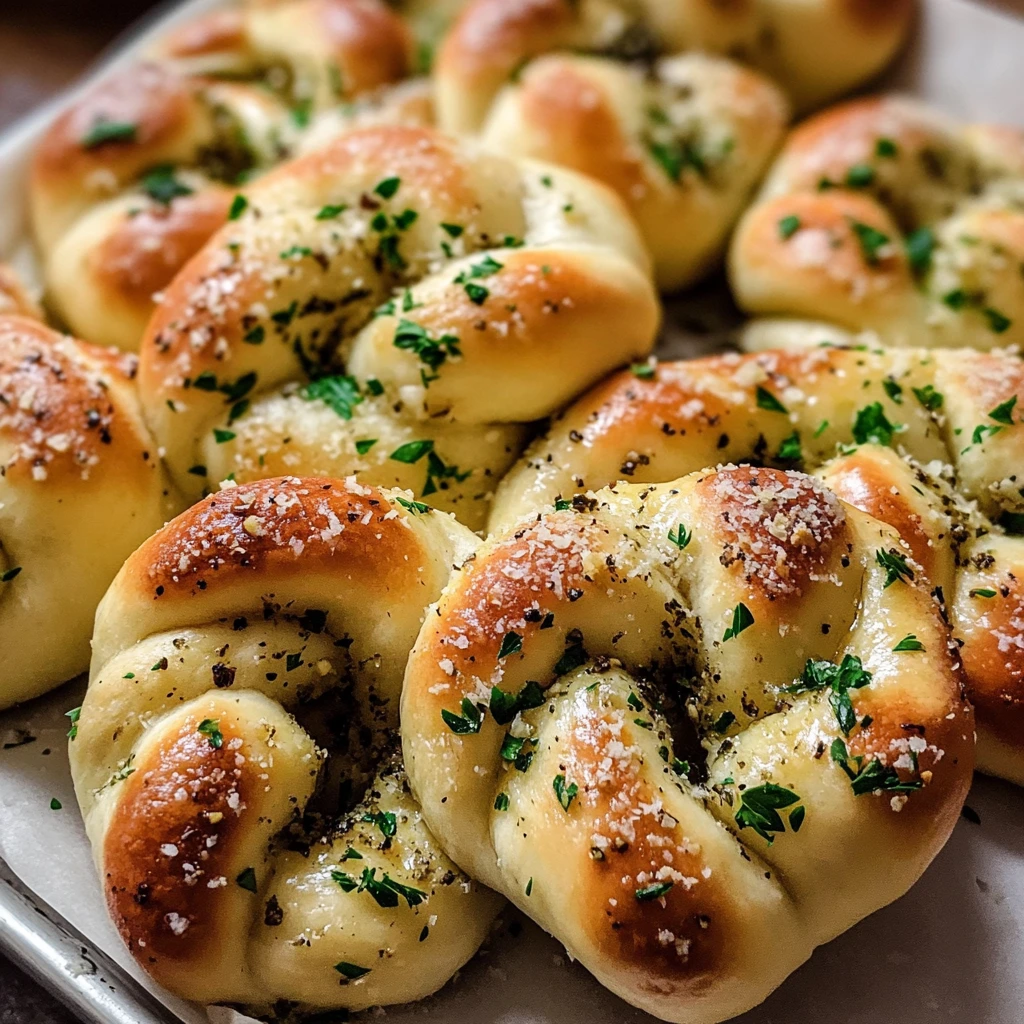 Garlic Knots 5 Steps Easy Delicious