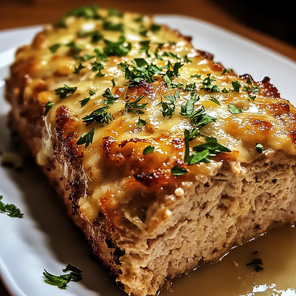 Garlic Parmesan Chicken Meatloaf 45 Minutes Easy Delicious