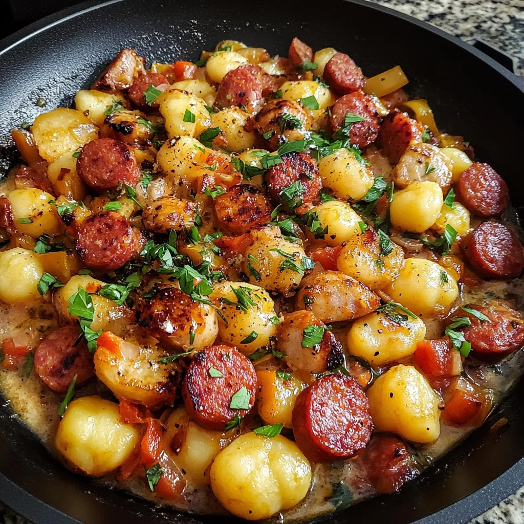 Kielbasa Gnocchi Skillet 30 Minutes Easy Delicious