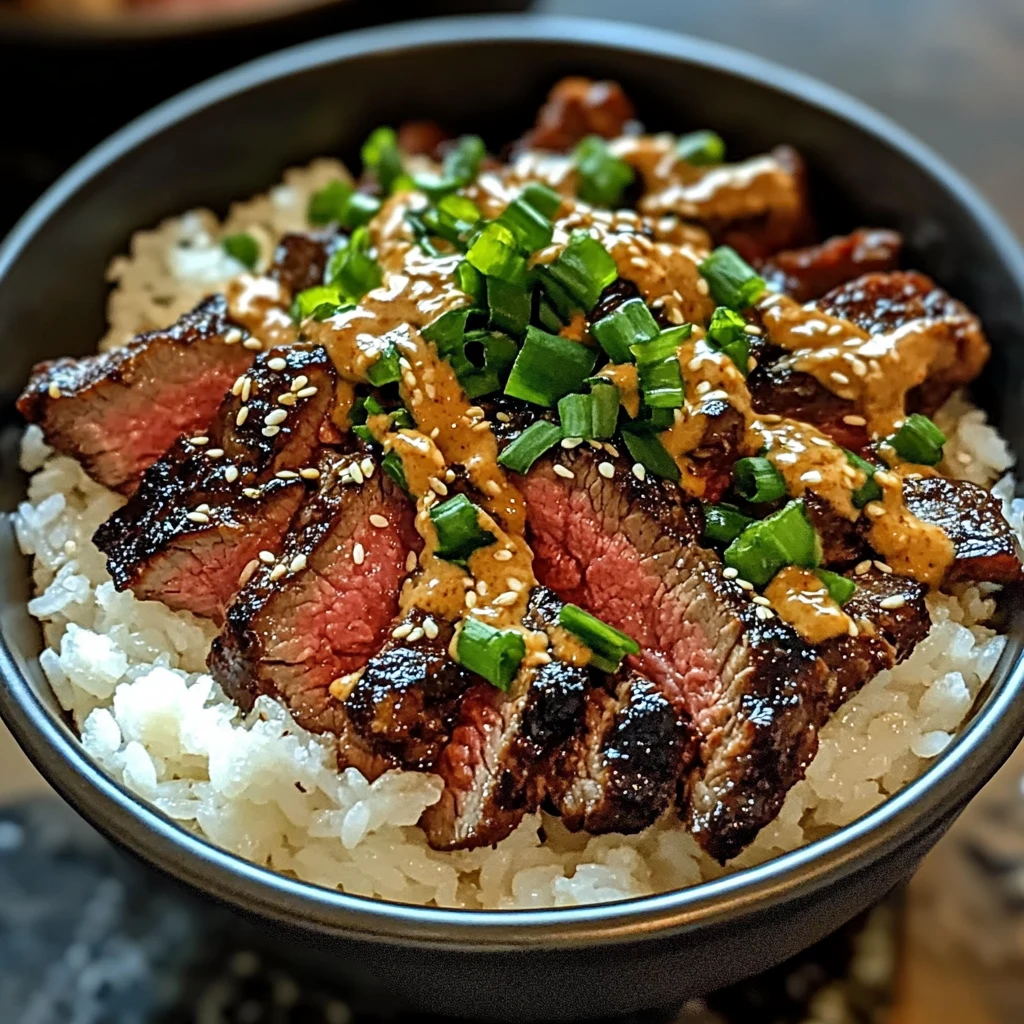 Korean BBQ Steak Bowls 4 Servings Ultimate Delicious